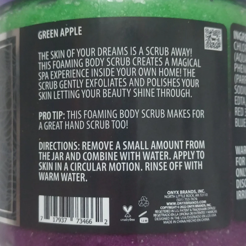 NIP WITCH PLEASE! Foaming Body Scrub